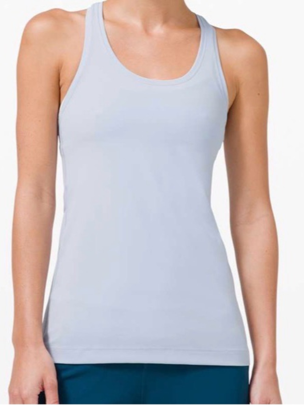 Lululemon Blue Linen Cool Racerback II